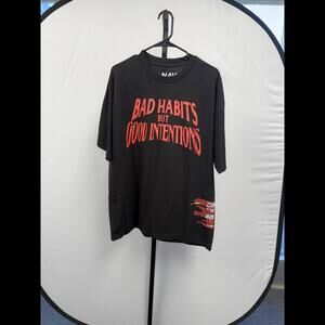 NAV x Vlone 'Bad Habits' Graphic Tee - X-Large